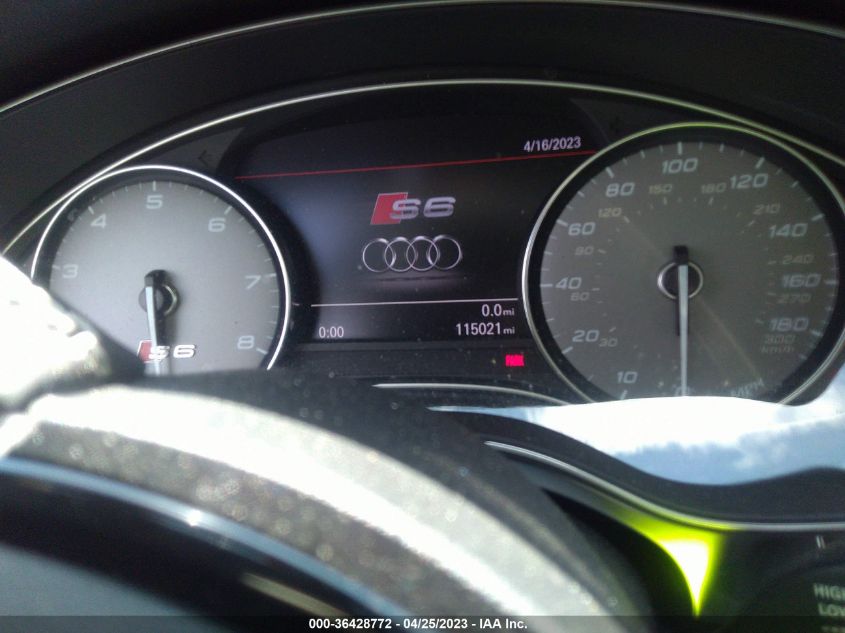 2013 AUDI S6 PRESTIGE - WAUF2BFC1DN043351