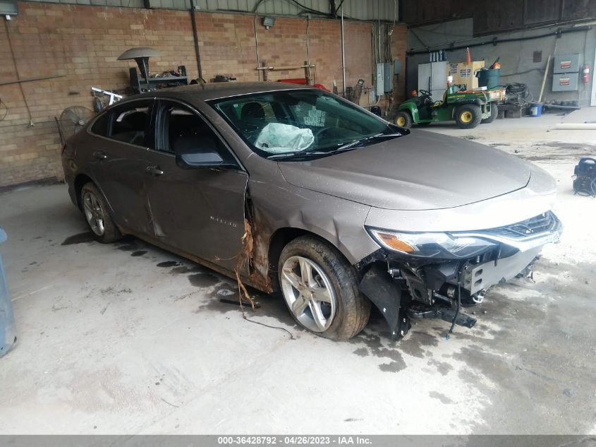 2022 CHEVROLET MALIBU LS - 1G1ZB5ST1NF190832
