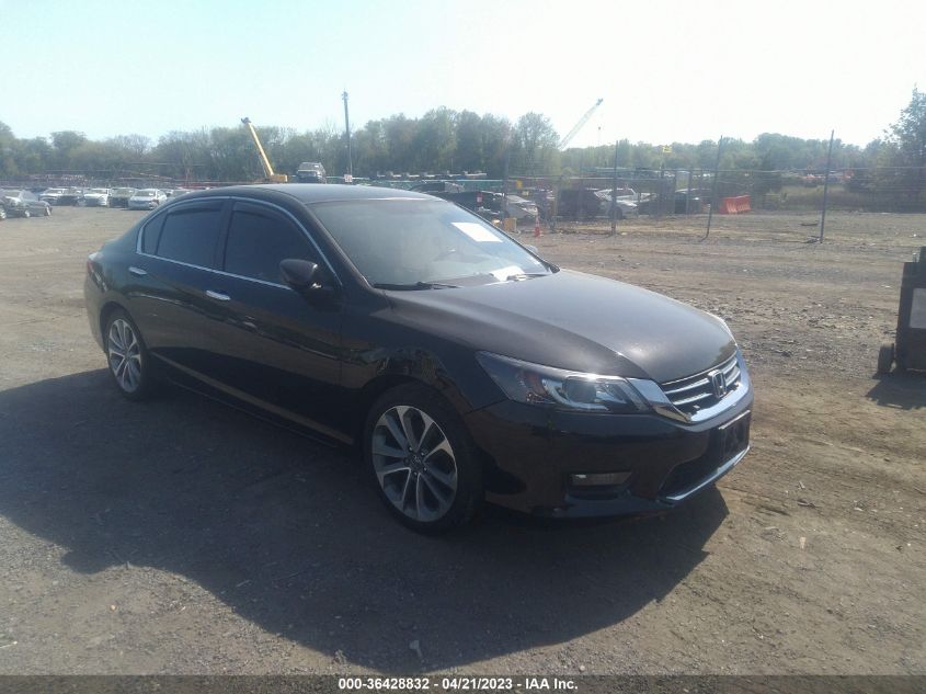 2015 HONDA ACCORD SEDAN SPORT - 1HGCR2F59FA255963