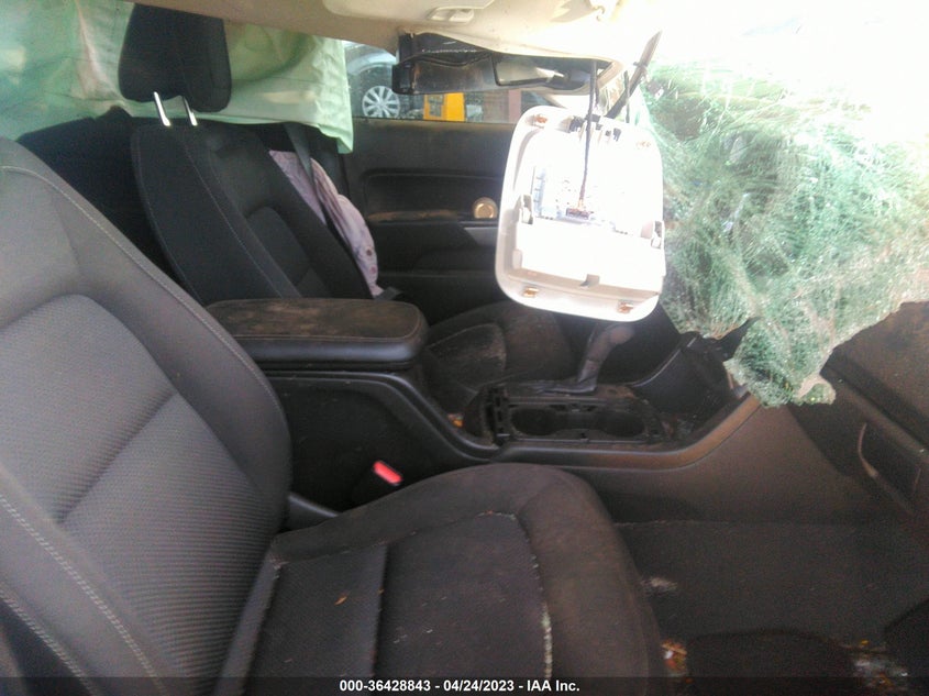 VIN 1GCGSCENXM1207252 2021 CHEVROLET COLORADO 2WD LT