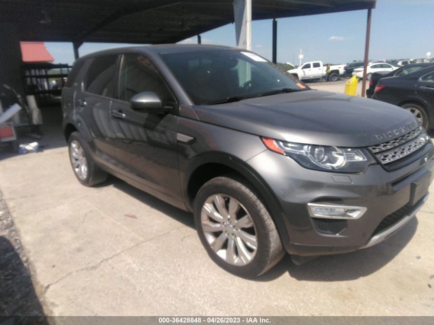 2016 LAND ROVER DISCOVERY SPORT HSE LUX - SALCT2BG7GH581639