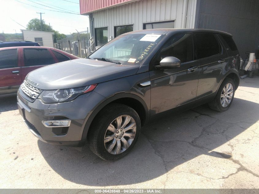 2016 LAND ROVER DISCOVERY SPORT HSE LUX - SALCT2BG7GH581639