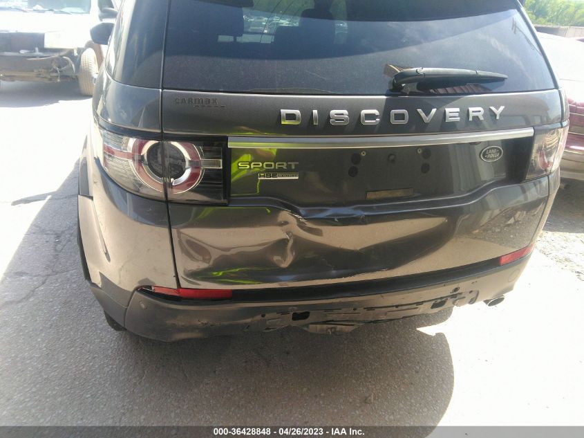 2016 LAND ROVER DISCOVERY SPORT HSE LUX - SALCT2BG7GH581639