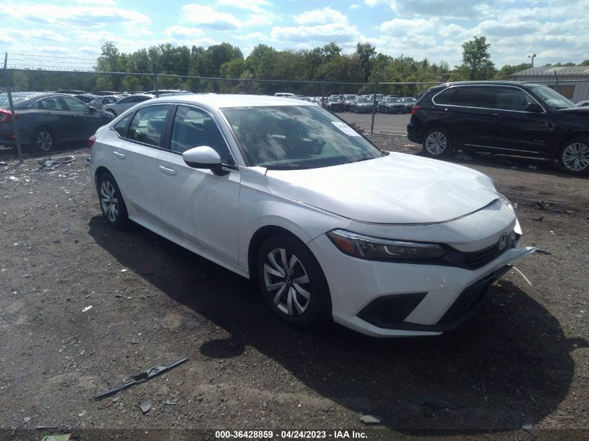 2022 HONDA CIVIC SEDAN LX - 2HGFE2F29NH506642