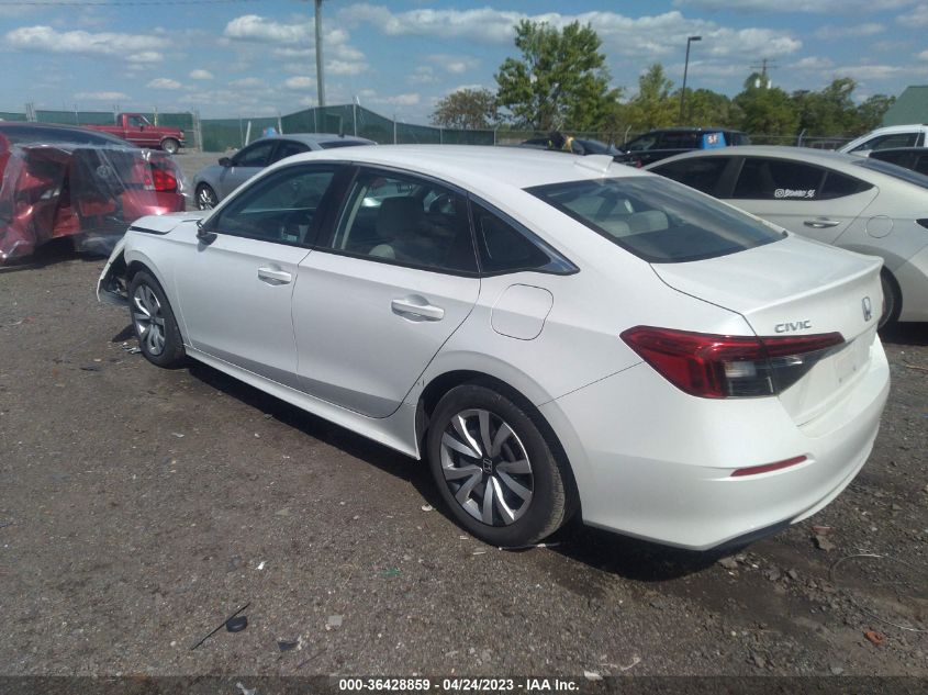 2022 HONDA CIVIC SEDAN LX - 2HGFE2F29NH506642