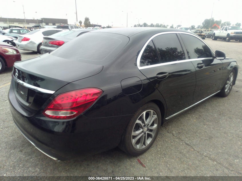 VIN 55SWF4JB7HU199611 2017 MERCEDES-BENZ C-CLASS C 300