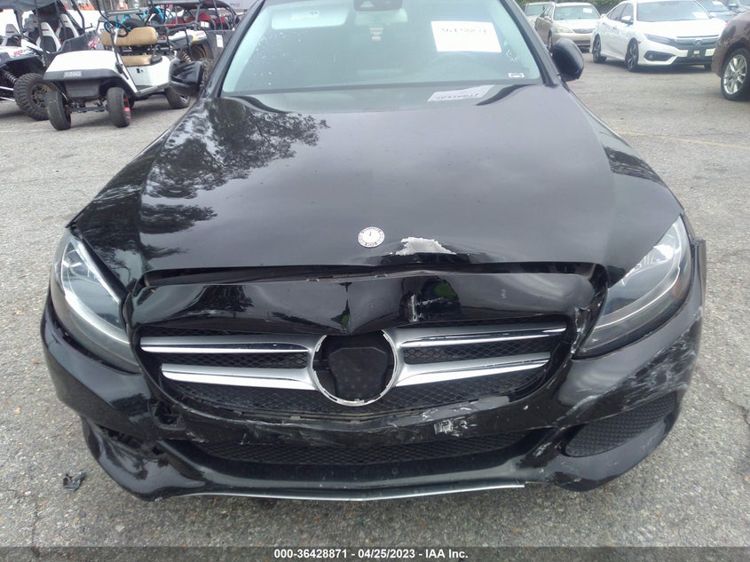 VIN 55SWF4JB7HU199611 2017 MERCEDES-BENZ C-CLASS C 300