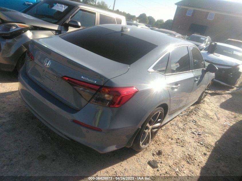 2022 HONDA CIVIC SEDAN TOURING - 2HGFE1F95NH311922