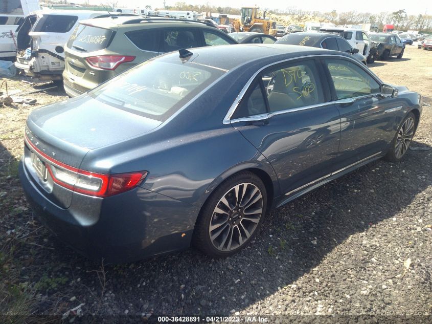 2019 LINCOLN CONTINENTAL SELECT 1LN6L9SK5K5614354