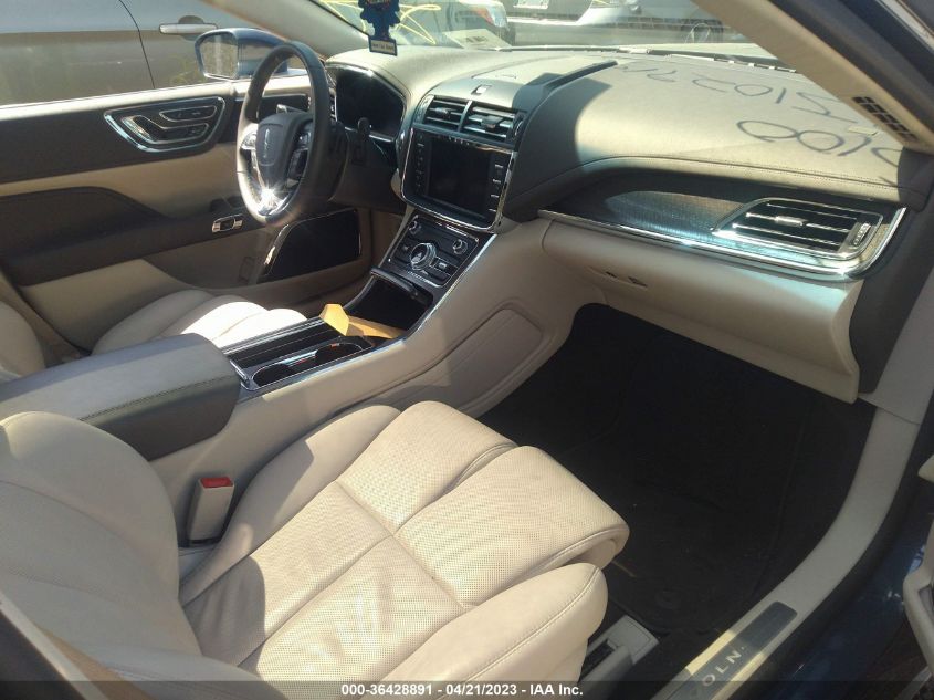 2019 LINCOLN CONTINENTAL SELECT 1LN6L9SK5K5614354