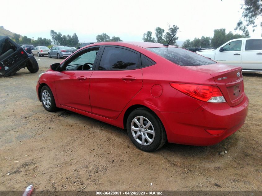 2014 HYUNDAI ACCENT GLS - KMHCT4AE9EU696634