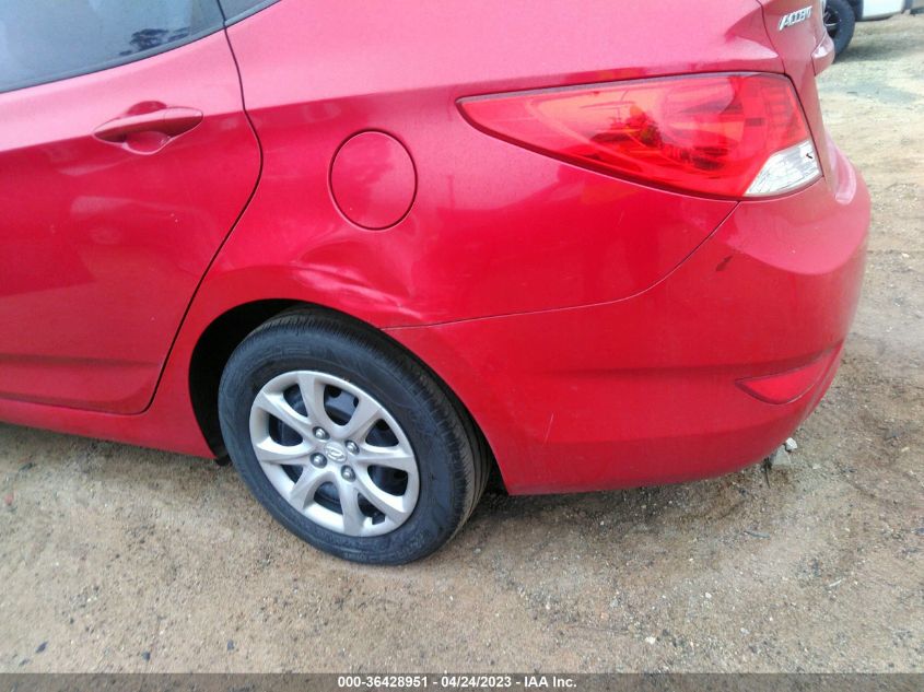 2014 HYUNDAI ACCENT GLS - KMHCT4AE9EU696634