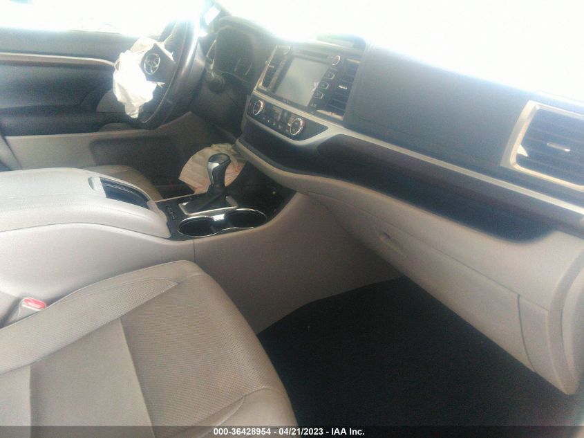 2015 TOYOTA HIGHLANDER LIMITED - 5TDYKRFH1FS051818