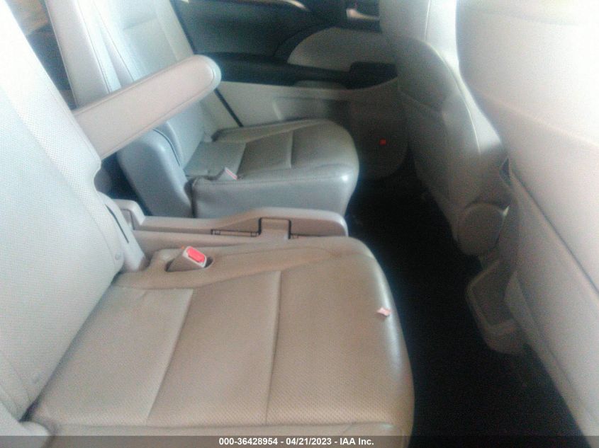 2015 TOYOTA HIGHLANDER LIMITED - 5TDYKRFH1FS051818