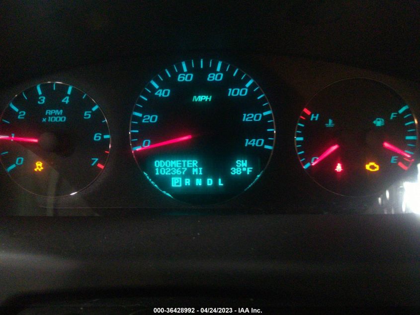 2013 CHEVROLET IMPALA LTZ - 2G1WC5E30D1108302