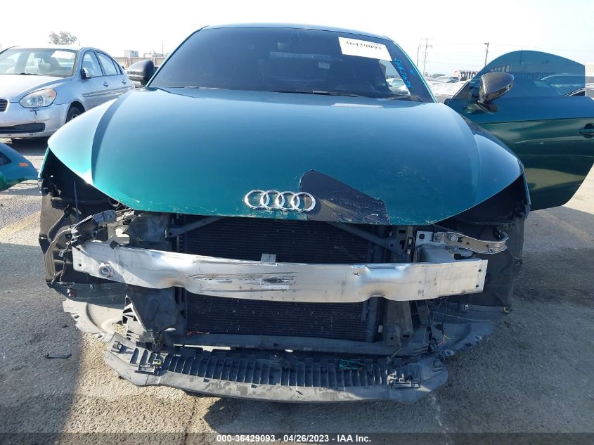 2016 AUDI TT 2.0T TRUC5AFV4G1029194
