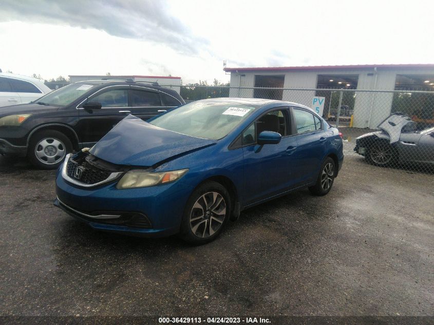 2014 HONDA CIVIC SEDAN EX - 19XFB2F83EE084617