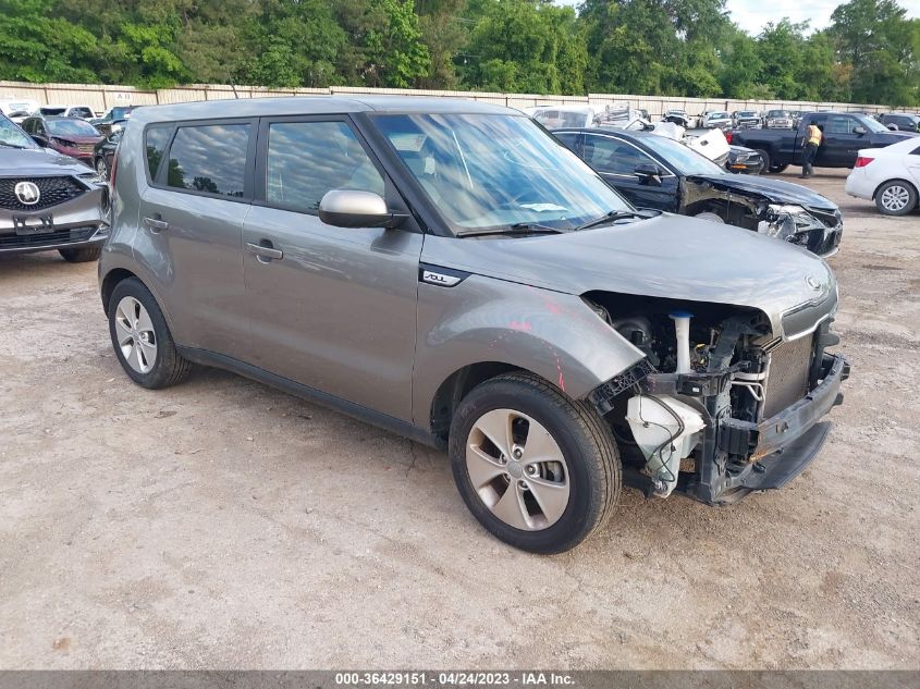 2016 KIA SOUL BASE - KNDJN2A26G7249146