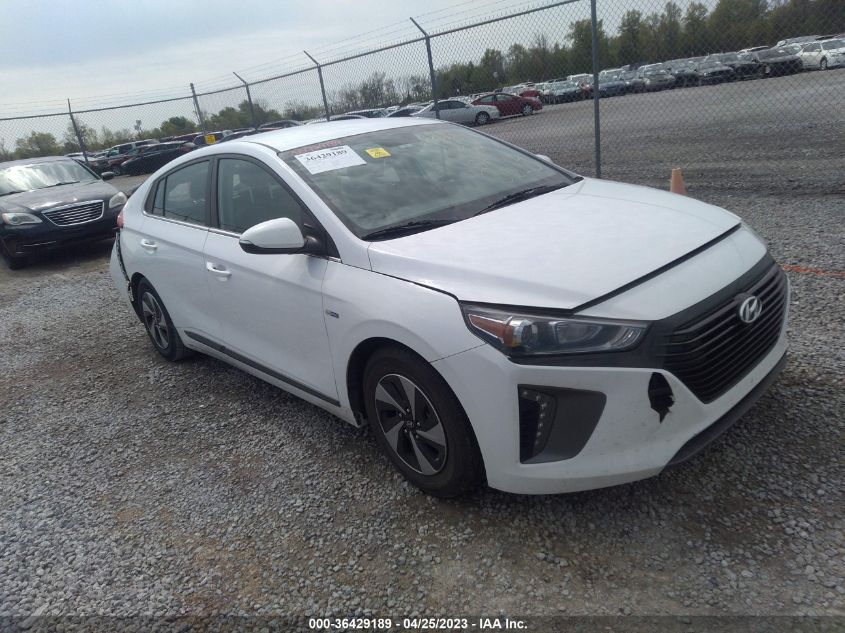 2018 HYUNDAI IONIQ HYBRID SEL - KMHC75LC4JU068013