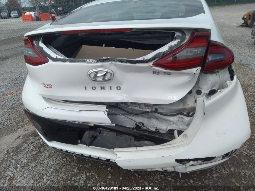 2018 HYUNDAI IONIQ HYBRID SEL - KMHC75LC4JU068013