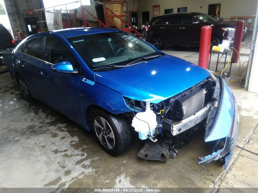 2017 HYUNDAI IONIQ HYBRID SEL - KMHC75LC0HU028733