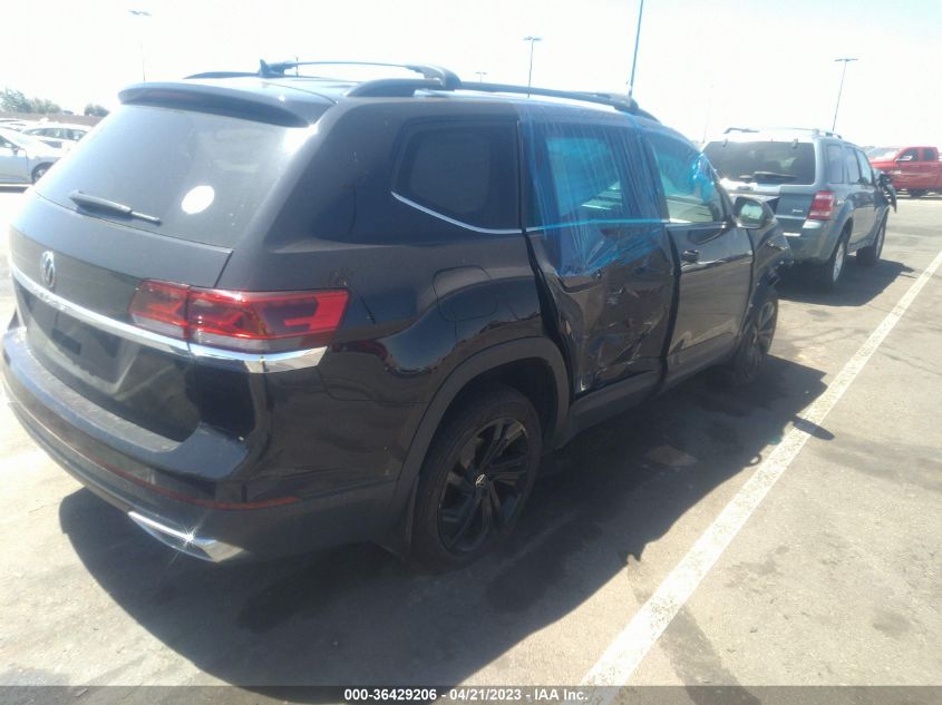 2022 VOLKSWAGEN ATLAS 2.0T SE W/TECHNOLOGY - 1V2JP2CA7NC521429