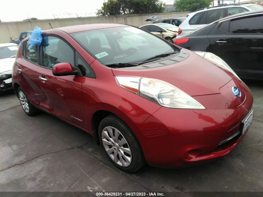 2013 NISSAN LEAF S - 1N4AZ0CP5DC420642