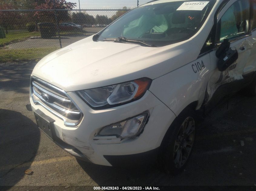 2019 FORD ECOSPORT TITANIUM - MAJ6S3KL8KC267584