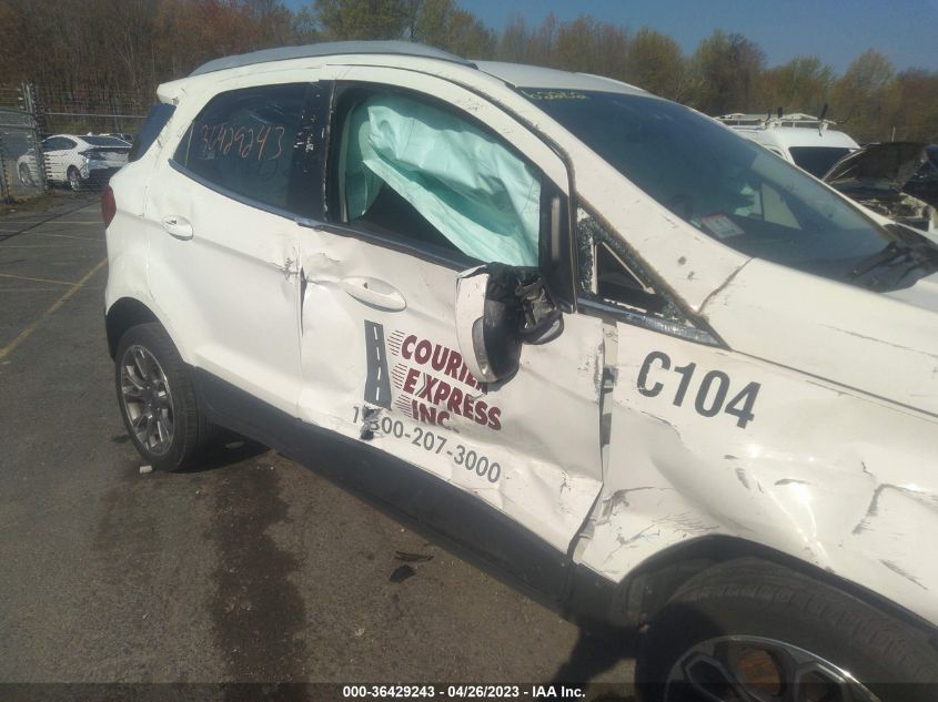 2019 FORD ECOSPORT TITANIUM - MAJ6S3KL8KC267584