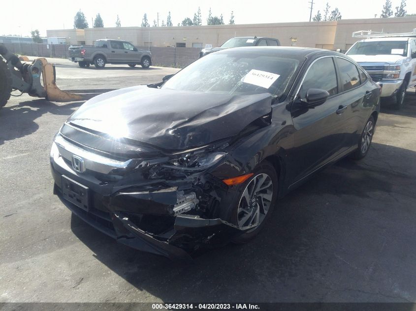 2018 HONDA CIVIC SEDAN EX - 2HGFC2F73JH558523