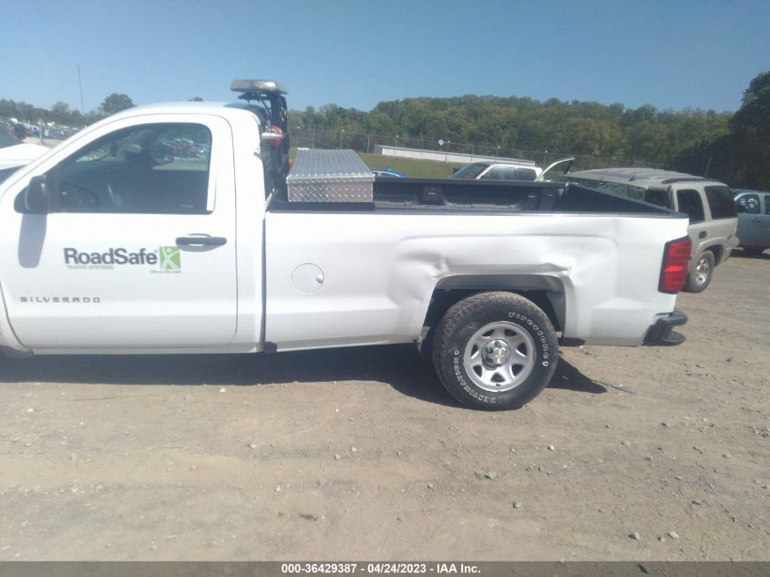 2018 CHEVROLET SILVERADO 1500 WORK TRUCK - 1GCNCNEH3JZ380506