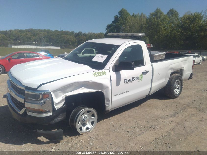 2018 CHEVROLET SILVERADO 1500 WORK TRUCK - 1GCNCNEH3JZ380506