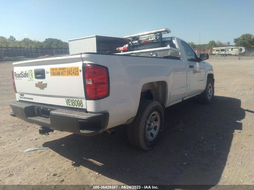 2018 CHEVROLET SILVERADO 1500 WORK TRUCK - 1GCNCNEH3JZ380506