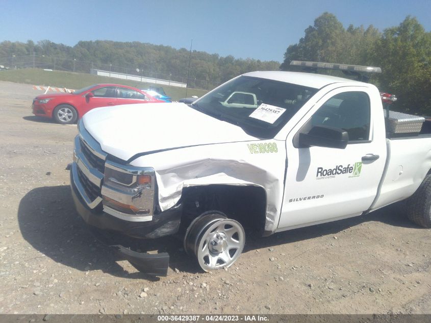 2018 CHEVROLET SILVERADO 1500 WORK TRUCK - 1GCNCNEH3JZ380506