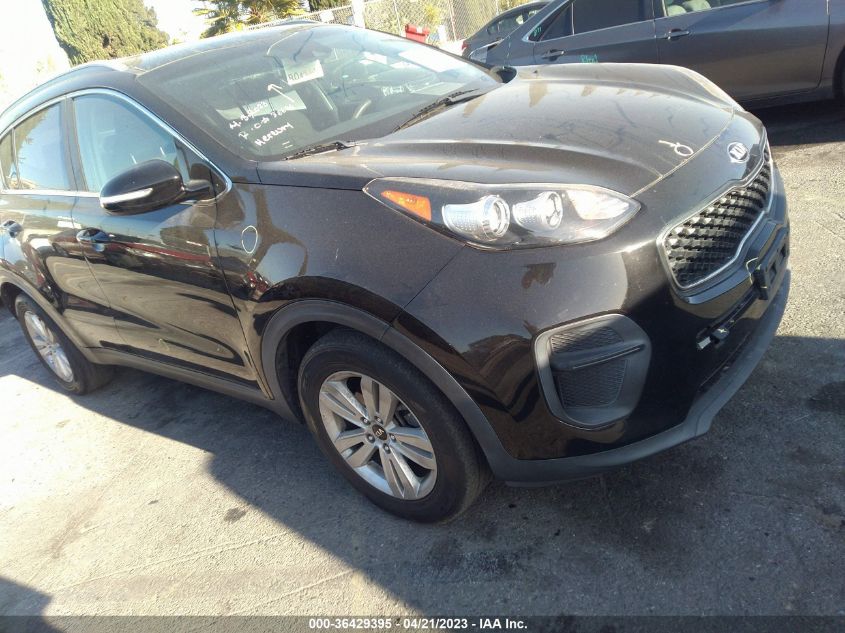 2018 KIA SPORTAGE LX - KNDPM3AC6J7461788