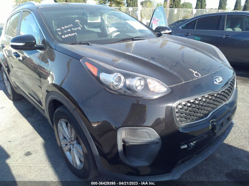 2018 KIA SPORTAGE LX - KNDPM3AC6J7461788