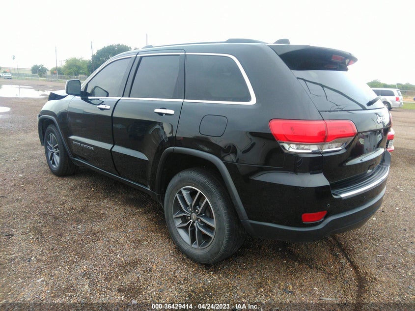VIN 1C4RJEBG8HC893119 2017 JEEP GRAND CHEROKEE LIMITED