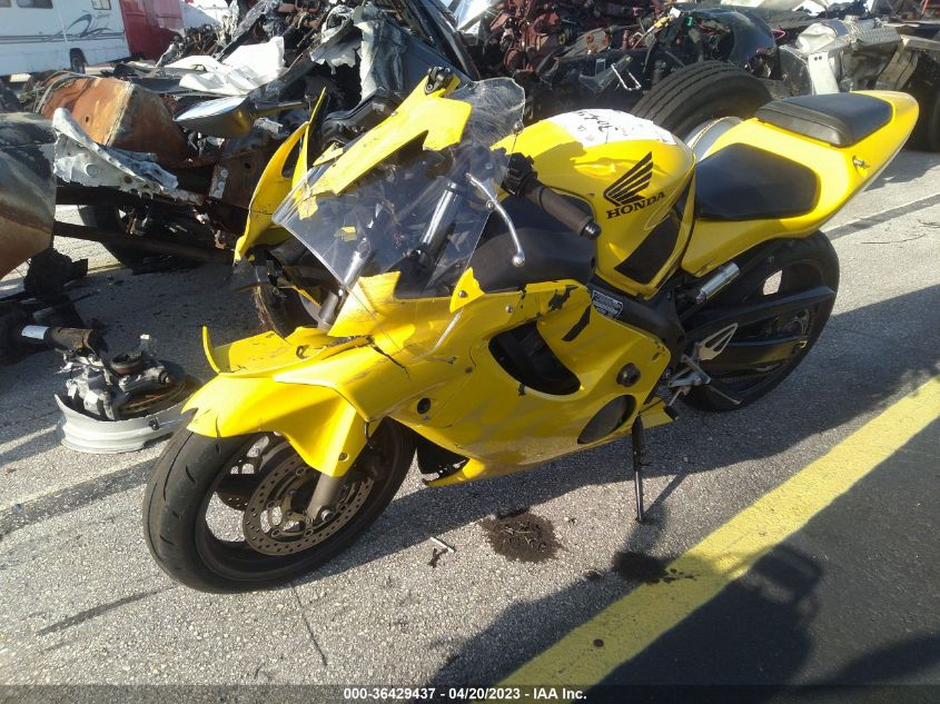 2002 HONDA CBR600 F4 JH2PC35042M302426