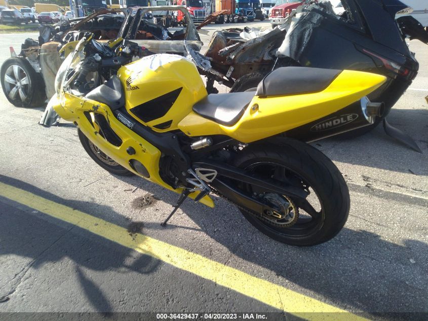 2002 HONDA CBR600 F4 JH2PC35042M302426