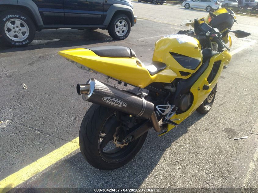 2002 HONDA CBR600 F4 JH2PC35042M302426