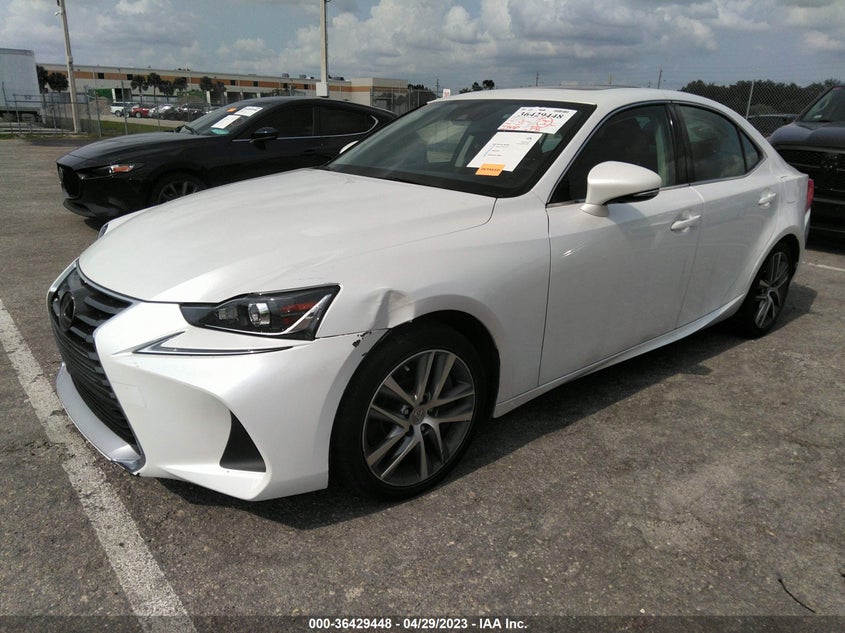 VIN JTHBA1D2XK5096571 2019 LEXUS IS IS 300