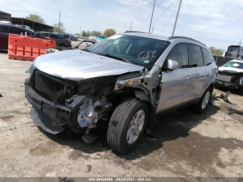 2013 CHEVROLET TRAVERSE LT - 1GNKRGKD0DJ265774