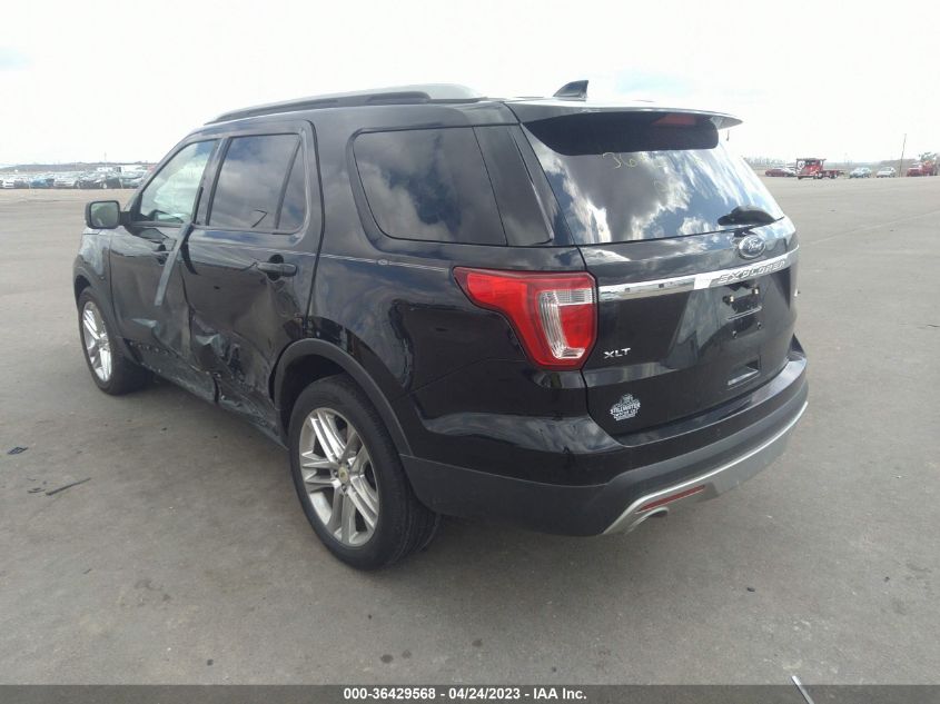 2017 FORD EXPLORER XLT - 1FM5K8D8XHGB37203