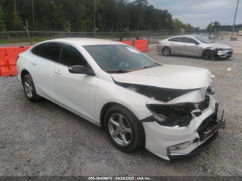 2016 CHEVROLET MALIBU LS - 1G1ZC5ST9GF229070