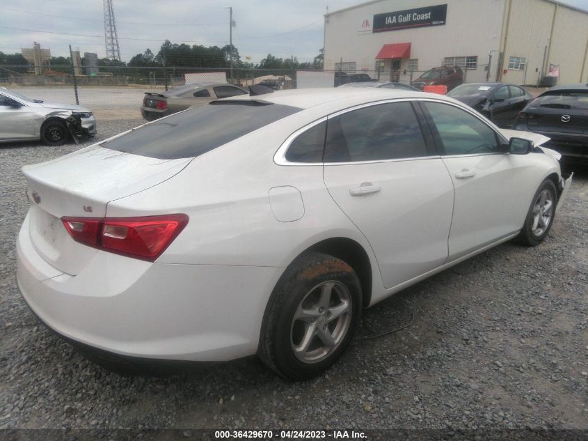 2016 CHEVROLET MALIBU LS - 1G1ZC5ST9GF229070