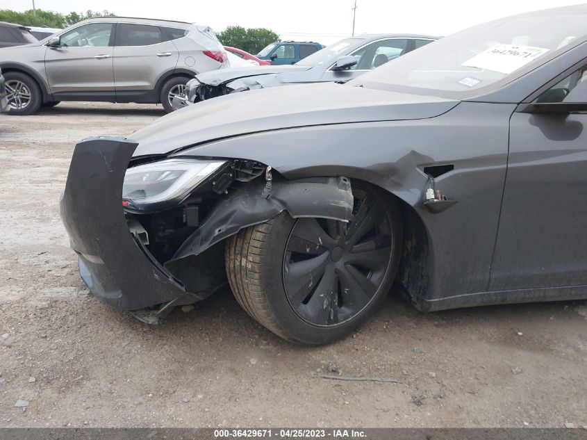 2022 TESLA MODEL S - 5YJSA1E53NF468961