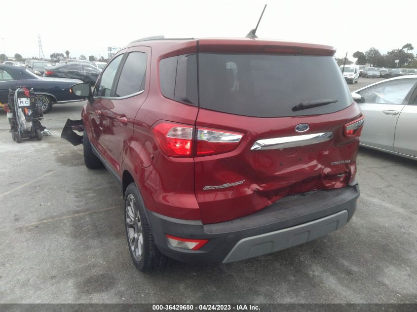 2019 FORD ECOSPORT TITANIUM - MAJ3S2KE3KC272321
