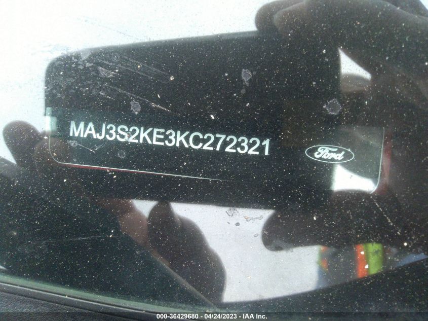 2019 FORD ECOSPORT TITANIUM - MAJ3S2KE3KC272321