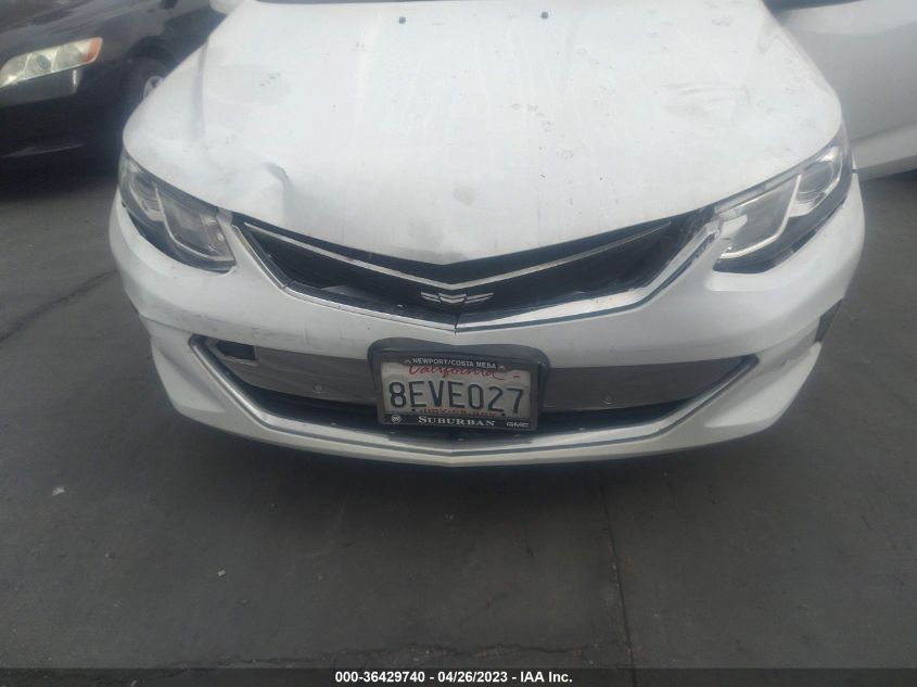 2018 CHEVROLET VOLT PREMIER - 1G1RD6S53JU142045