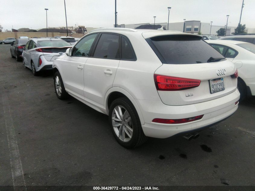 2017 AUDI Q3 PREMIUM - WA1BCCFS6HR014982